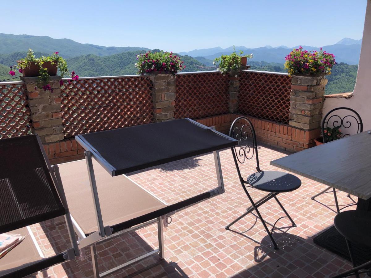 Home Holidays Crasciana, Con Terrazza Vista Sulle Alpi Apuane. المظهر الخارجي الصورة